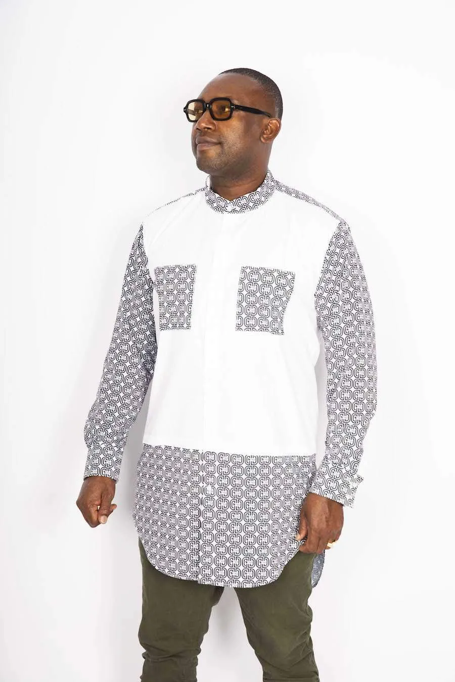 African Men Shirt D&D Branded