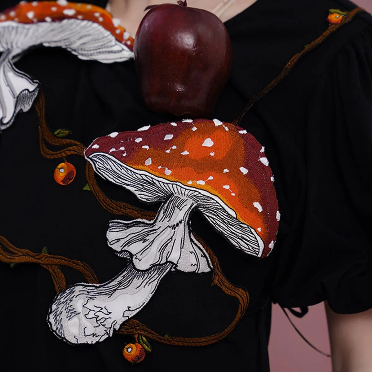 Amanita Mushroom Decorative Vest Top