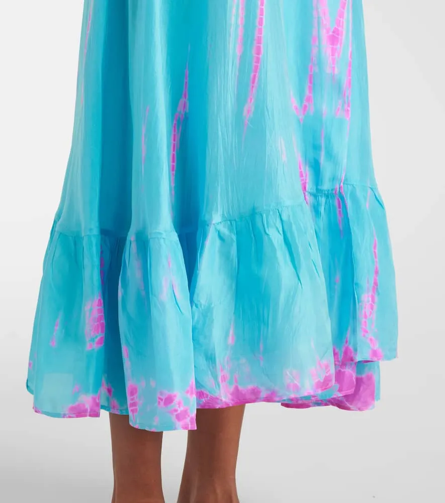 Anna Kosturova Hailey silk maxi dress