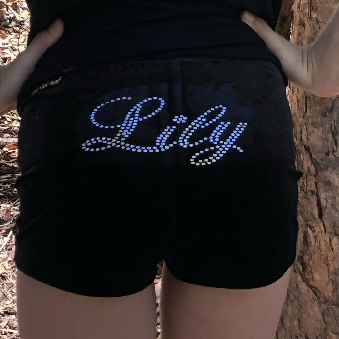 Black Lycra Shorts