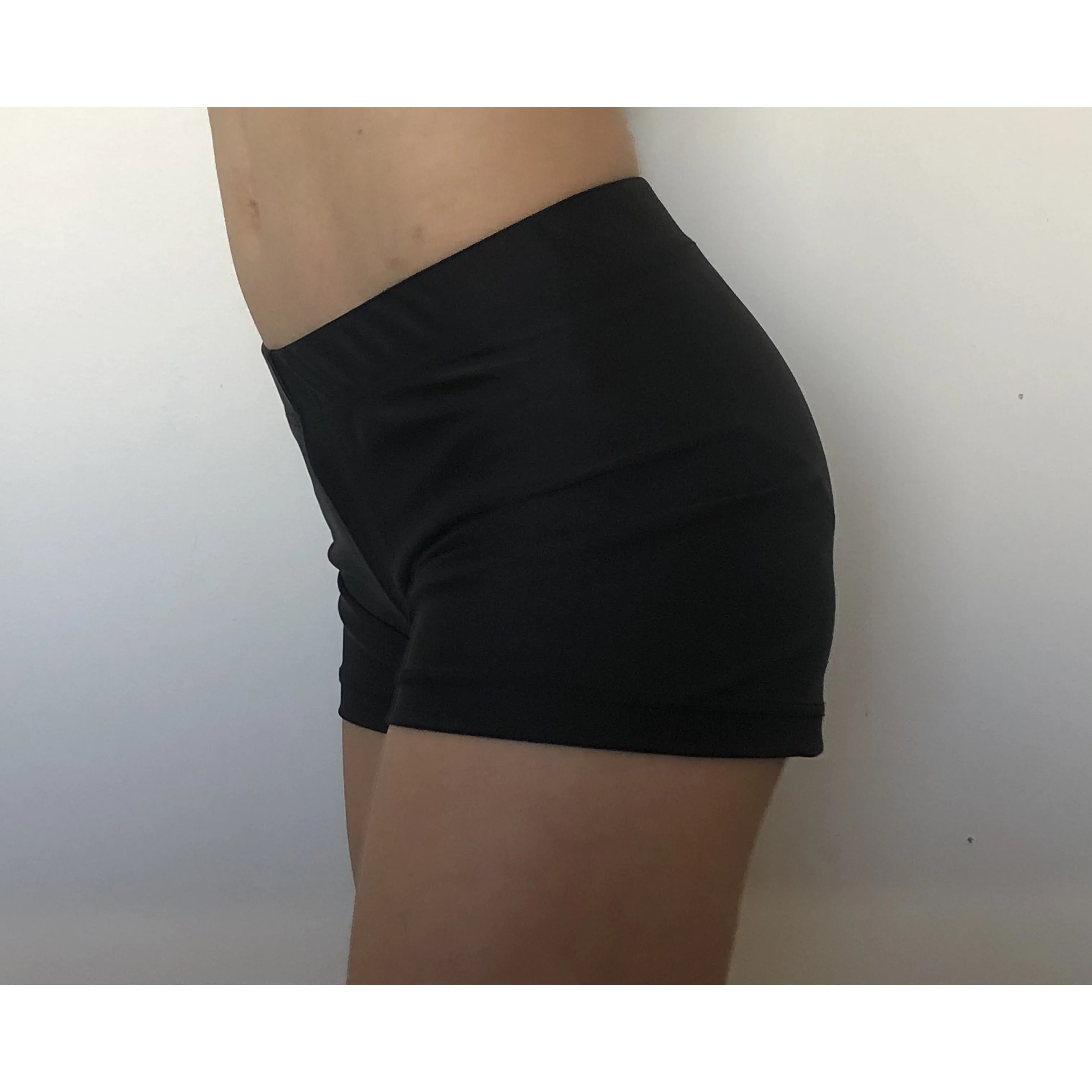 Black Lycra Shorts