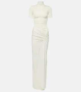 Christopher Esber Fusion ruched maxi dress