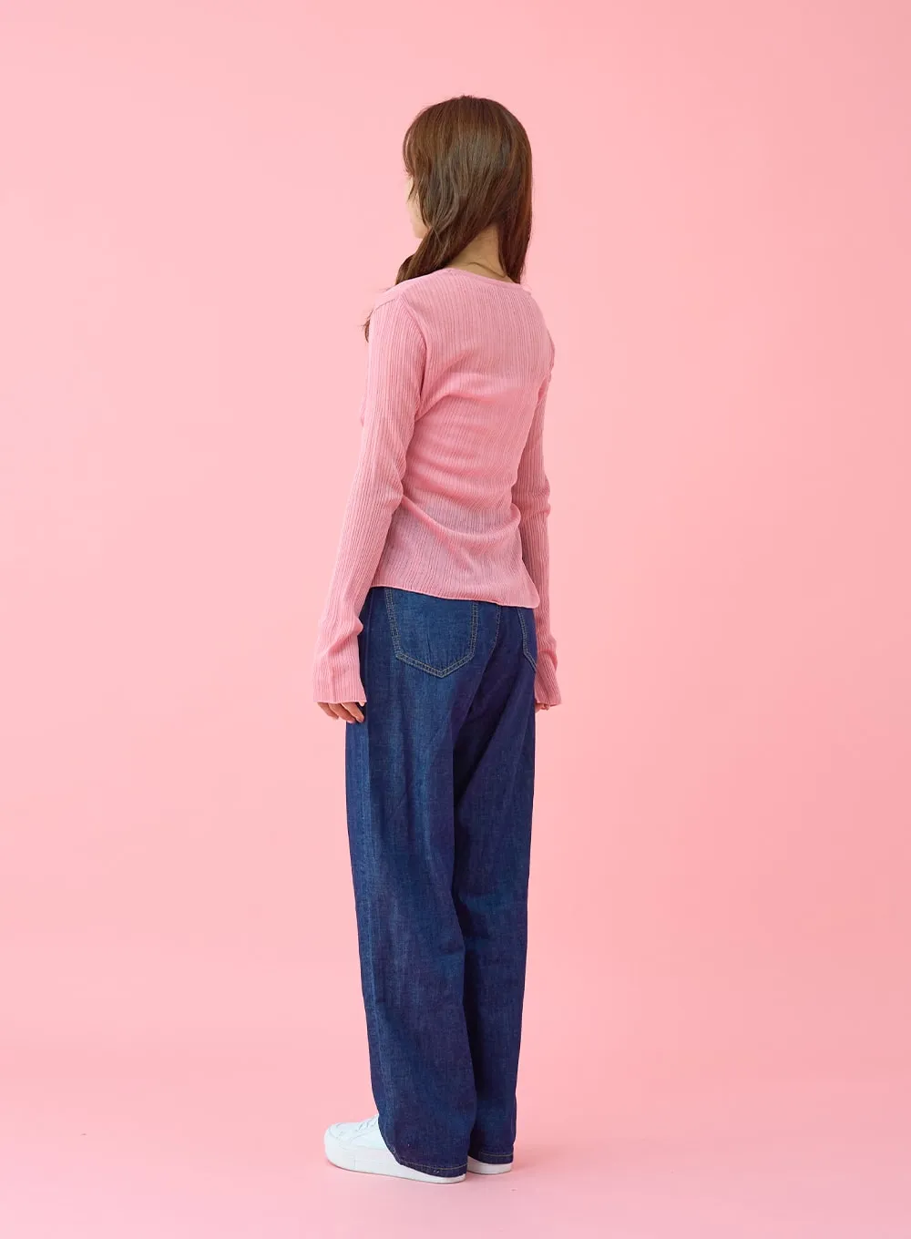 Daily Summer Denim Wide Leg Pants BU29