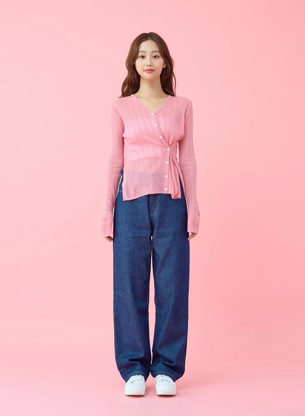 Daily Summer Denim Wide Leg Pants BU29