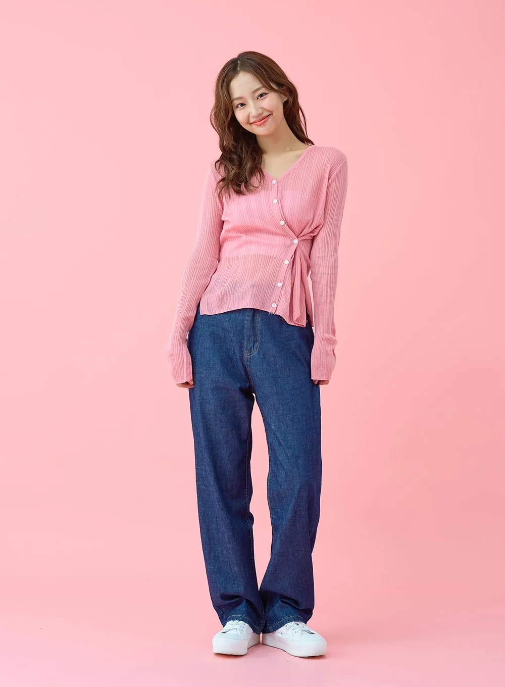 Daily Summer Denim Wide Leg Pants BU29