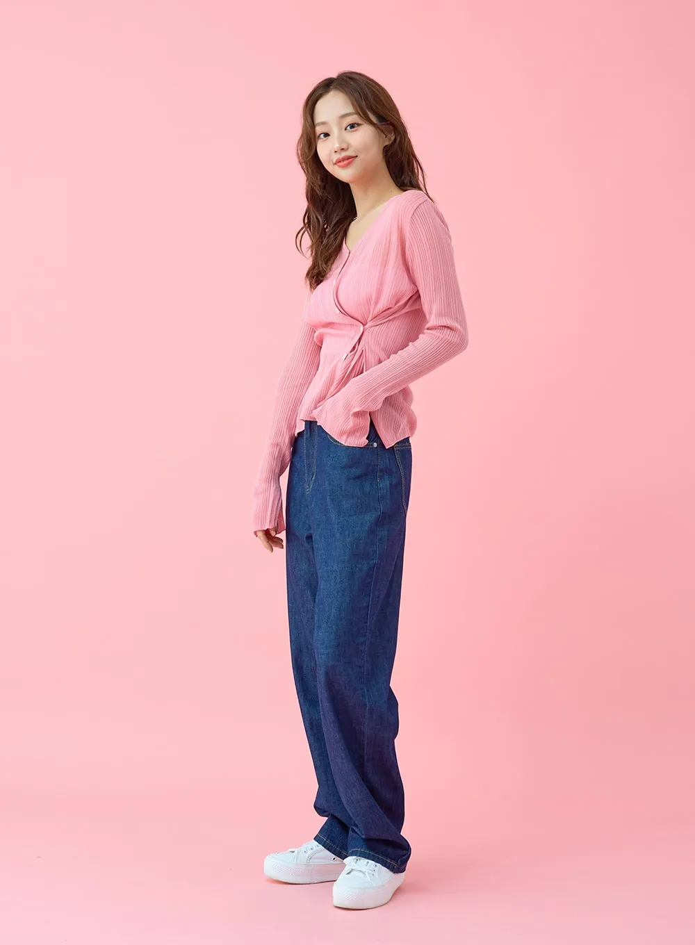Daily Summer Denim Wide Leg Pants BU29