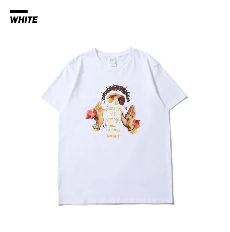 God Love Me Not You Short Sleeve Oversized T-Shirt