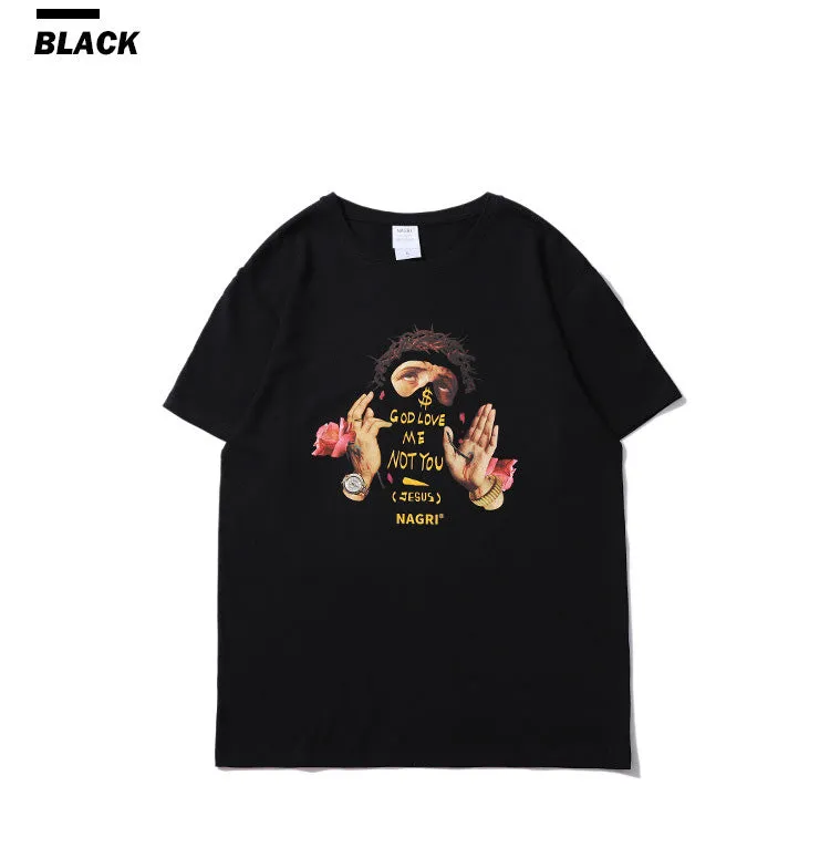 God Love Me Not You Short Sleeve Oversized T-Shirt