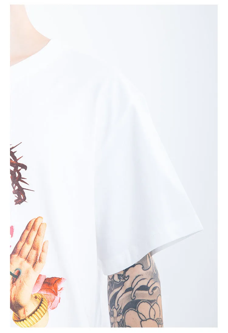 God Love Me Not You Short Sleeve Oversized T-Shirt