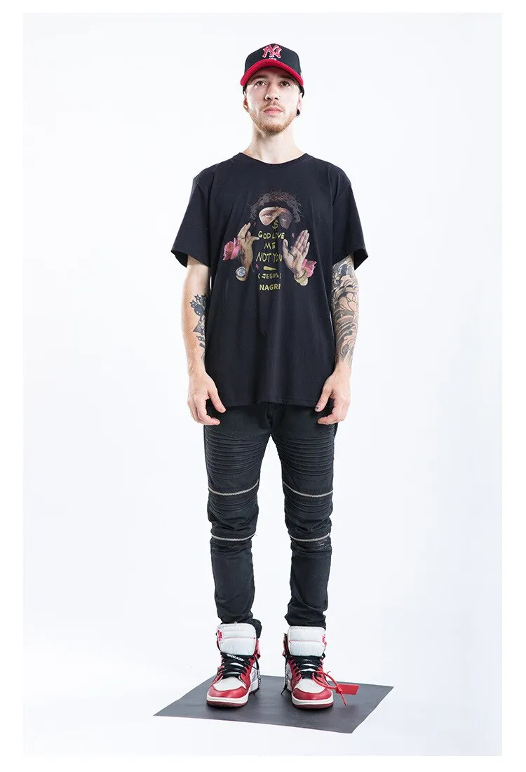 God Love Me Not You Short Sleeve Oversized T-Shirt