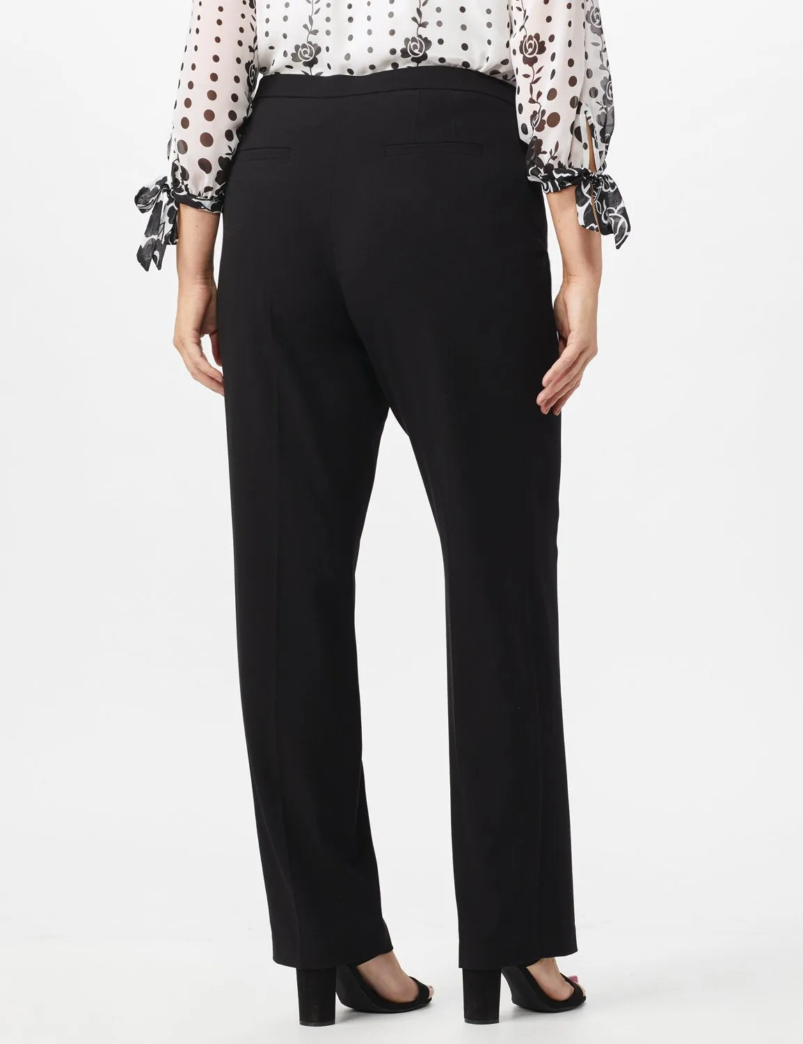 Pre-Order Secret Agent Trouser with Cateye Pockets & Zipper- Short Length