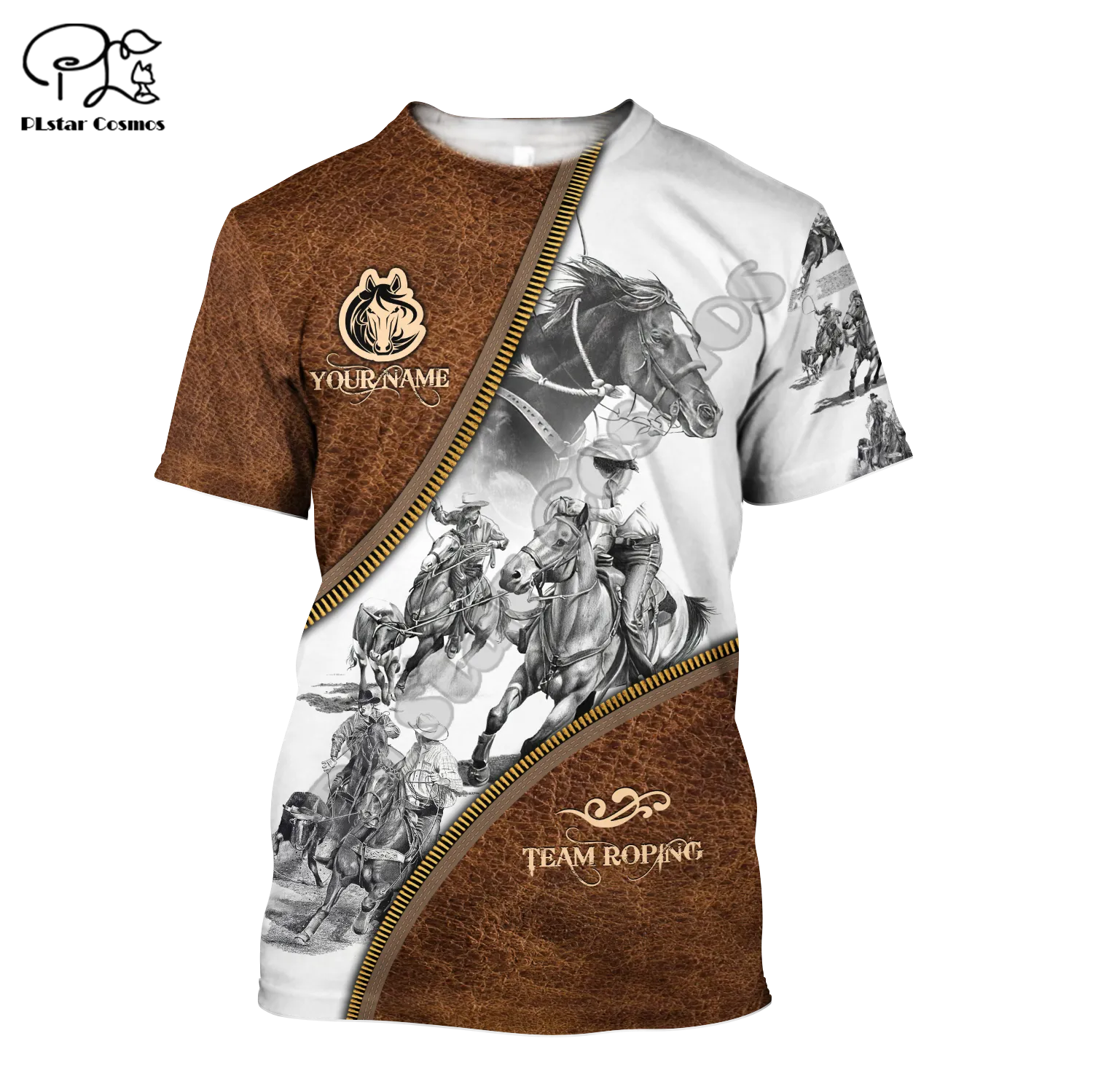 Rodeo Bull Riding Cowboy 3DPrint Casual Streetwear T-Shirts