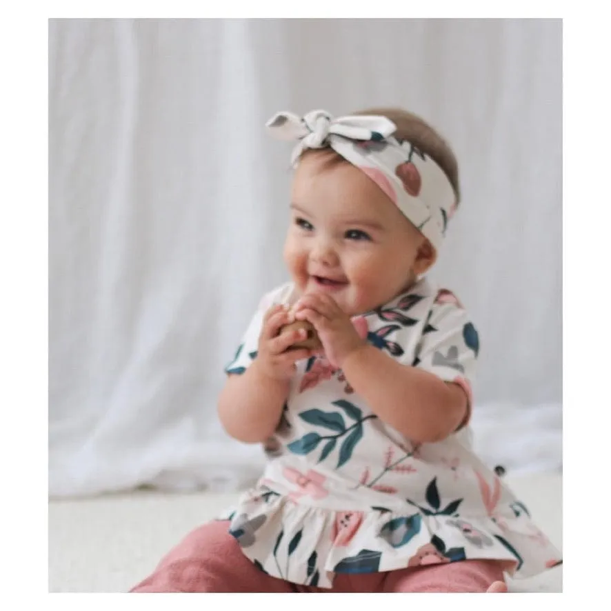 Short Sleeve Hana Tee - Pink Clementine