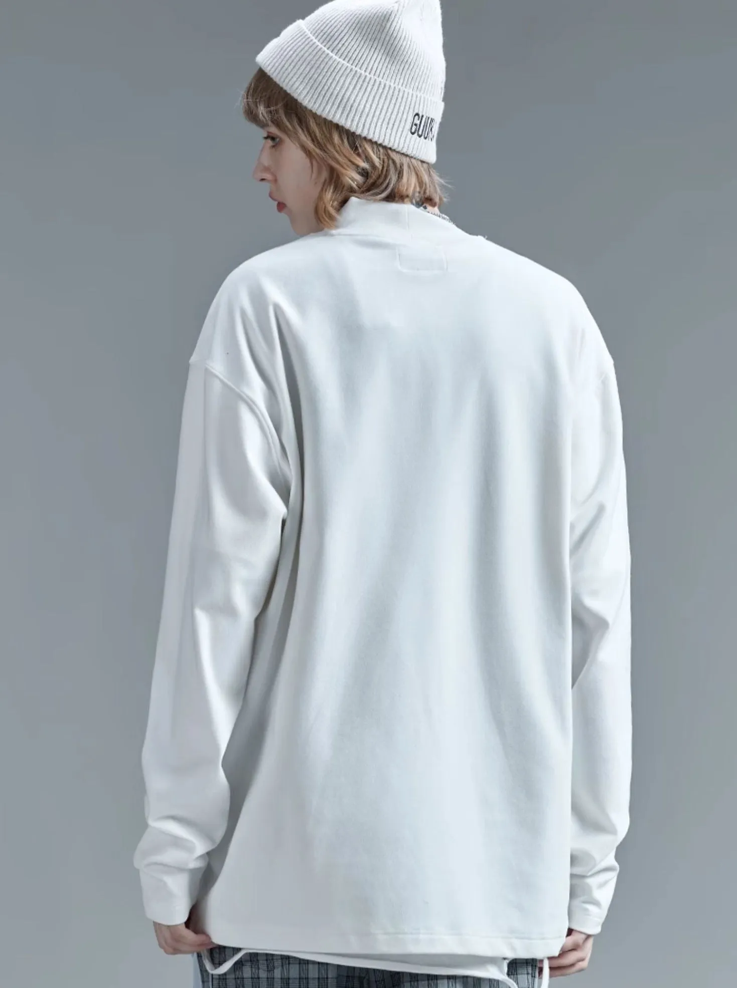 Tops Logo Mid-High Collar