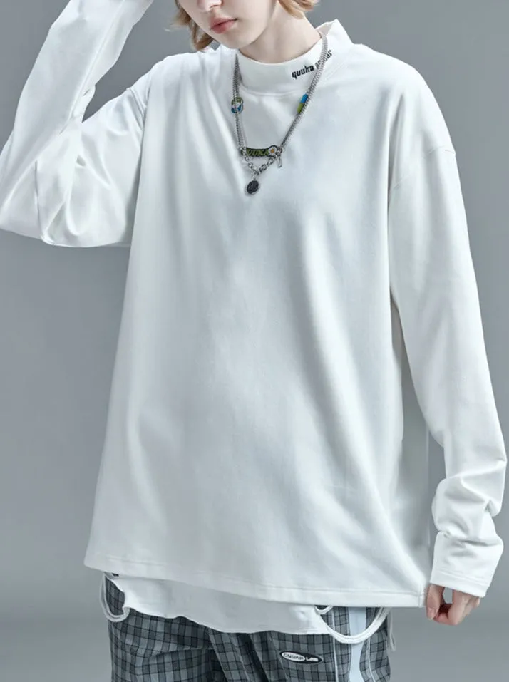 Tops Logo Mid-High Collar
