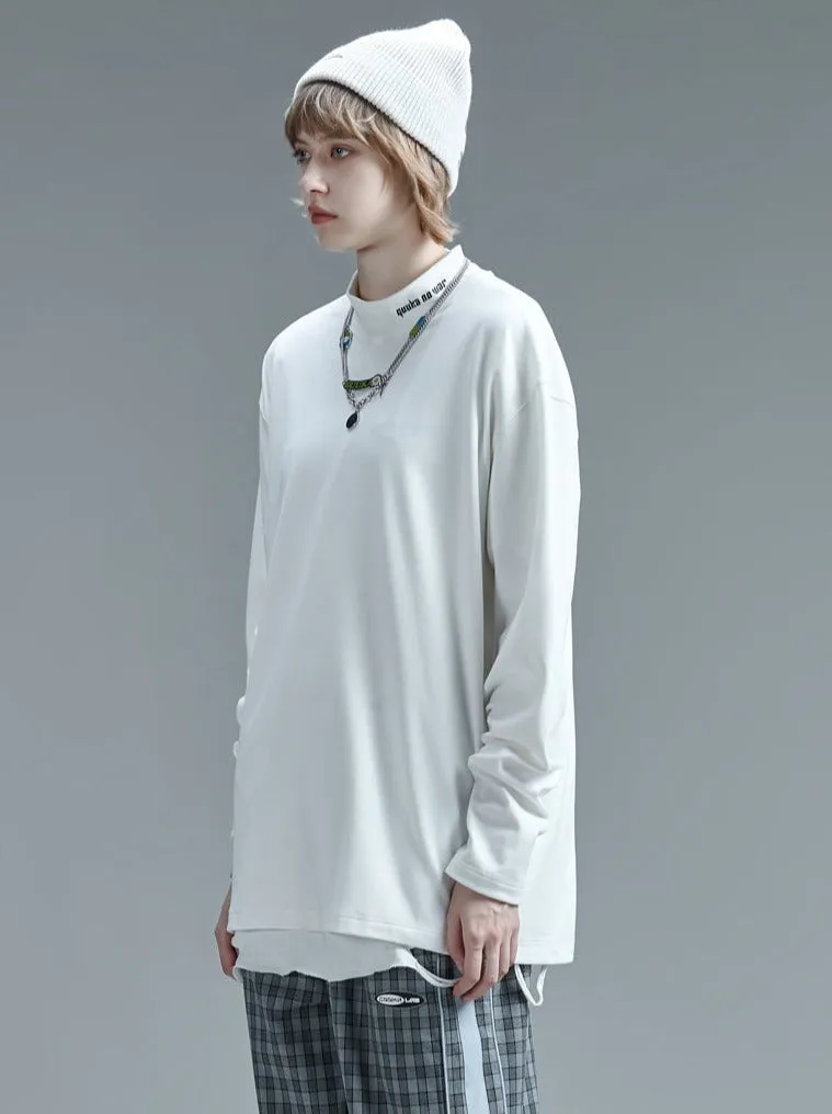 Tops Logo Mid-High Collar