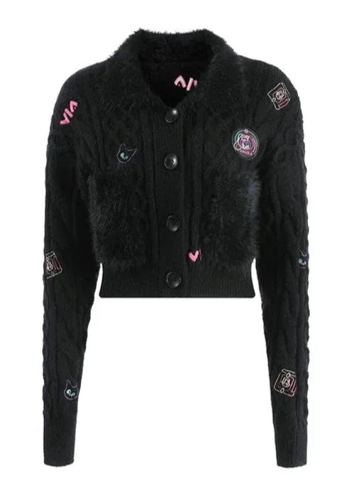 Velvet Fur Mink Tops